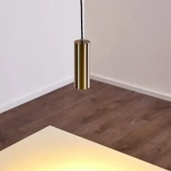hofstein Suspension Zuoz Nickel mat, 1 lumière