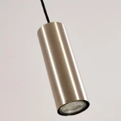 hofstein Suspension Zuoz Nickel mat, 1 lumière