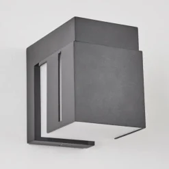 hofstein Swanek Lampe murale d´extérieur, Applique murale LED Anthracite, 1 lumière