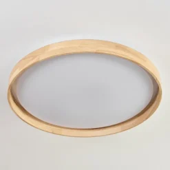 Luminaires Scandinaves-hofstein Tabernas Plafonnier LED Écru, Blanc, 1 lumière