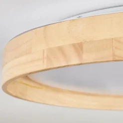 Luminaires Scandinaves-hofstein Tabernas Plafonnier LED Écru, Blanc, 1 lumière