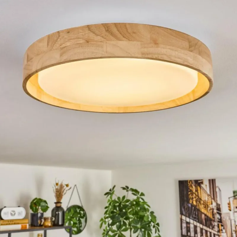 Luminaires Scandinaves-hofstein Tabernas Plafonnier LED Écru, Blanc, 1 lumière