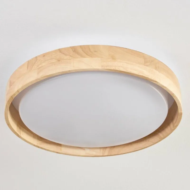 Luminaires Scandinaves-hofstein Tabernas Plafonnier LED Écru, Blanc, 1 lumière