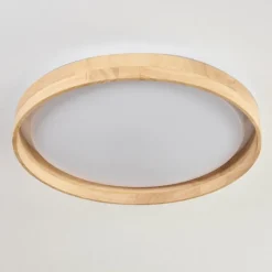 Luminaires Scandinaves-hofstein Tabernas Plafonnier LED Écru, Blanc, 1 lumière, Télécommandes