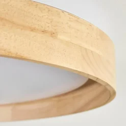 Luminaires Scandinaves-hofstein Tabernas Plafonnier LED Écru, Blanc, 1 lumière, Télécommandes