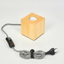 Luminaires Scandinaves-hofstein Tallsebo Lampe à poser Écru, 1 lumière