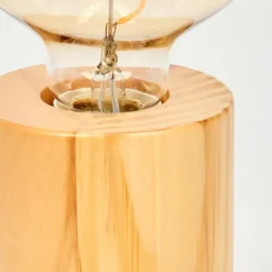 Luminaires Scandinaves-hofstein Tallsebo Lampe à poser Écru, 1 lumière