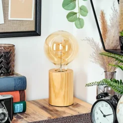 Luminaires Scandinaves-hofstein Tallsebo Lampe à poser Écru, 1 lumière