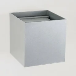 hofstein Tamarin Lampe murale d´extérieur, Luminaire Up & Down, Applique murale LED Gris, Argenté, 1 lumière