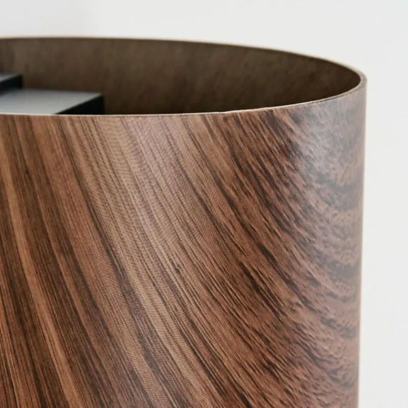 hofstein Tamarin Lampe murale d´extérieur, Luminaire Up & Down, Applique murale LED Couleur bois, Noir, 1 lumière