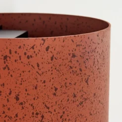 hofstein Tamarin Lampe murale d´extérieur, Luminaire Up & Down, Applique murale LED Rouille, Noir, 1 lumière