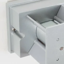 hofstein Tamarin Lampe murale d´extérieur, Luminaire Up & Down, Applique murale LED Argenté, 1 lumière