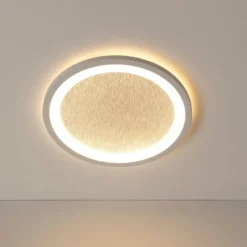 Lampes Industrielles-Luminaires Brilliant Tanida Panel LED Blanc, 1 lumière, Télécommandes