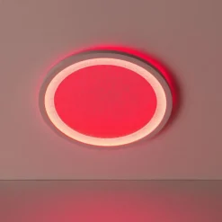 Lampes Industrielles-Luminaires Brilliant Tanida Panel LED Blanc, 1 lumière, Télécommandes