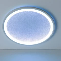 Lampes Industrielles-Luminaires Brilliant Tanida Panel LED Blanc, 1 lumière, Télécommandes