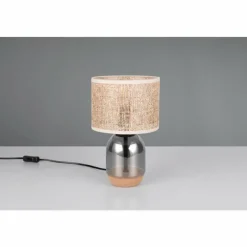 Luminaires Trio Tara Lampe à poser Chrome, 1 lumière