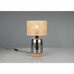 Luminaires Trio Tara Lampe à poser Chrome, 1 lumière