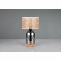 Luminaires Trio Tara Lampe à poser Chrome, 1 lumière