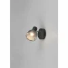 Suspension Verre Fumé-Luminaires Trio Tarifa Spot de plafond Noir, 1 lumière