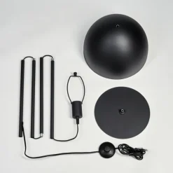 hofstein Tati Lampadaire Anthracite, 1 lumière