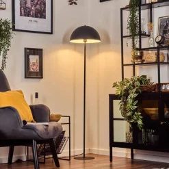 Luminaires Scandinaves-hofstein Tati Lampadaire Anthracite, 1 lumière