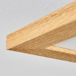Luminaires Scandinaves-hofstein Tavlov Plafonnier, Panel LED Couleur bois, 1 lumière