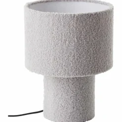 Lampes En Tissu-Luminaires Brilliant Teddy Lampe à poser Gris, 1 lumière