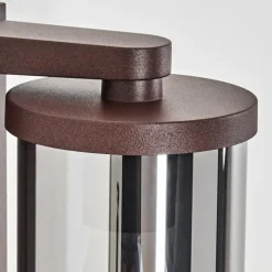 hofstein Telhada Luminaire extérieur, Lampe murale d´extérieur Rouille, 1 lumière, Détecteur de mouvement