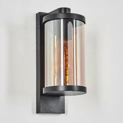 hofstein Telhada Luminaire extérieur, Lampe murale d´extérieur Noir, 1 lumière