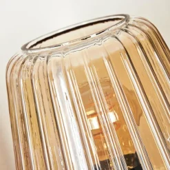 hofstein Telhais Lampe à poser, Liseuse Ambre, Noir, 1 lumière