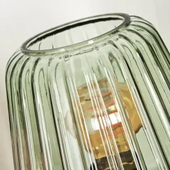 hofstein Telhais Lampe à poser Vert, Noir, 1 lumière