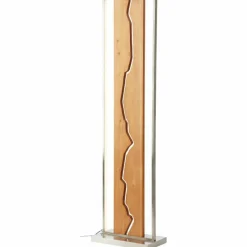 Luminaires Scandinaves-Luminaires Brilliant Thunder Lampadaire LED Argenté, 1 lumière