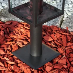 hofstein Tieva Borne lumineuse, Eclairage de chemin Noir, 1 lumière