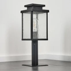 hofstein Tieva Borne lumineuse, Eclairage de chemin Noir, 1 lumière