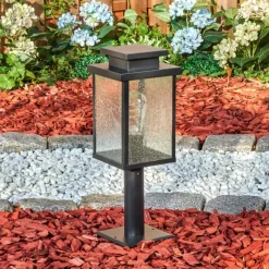 hofstein Tieva Borne lumineuse, Eclairage de chemin Noir, 1 lumière