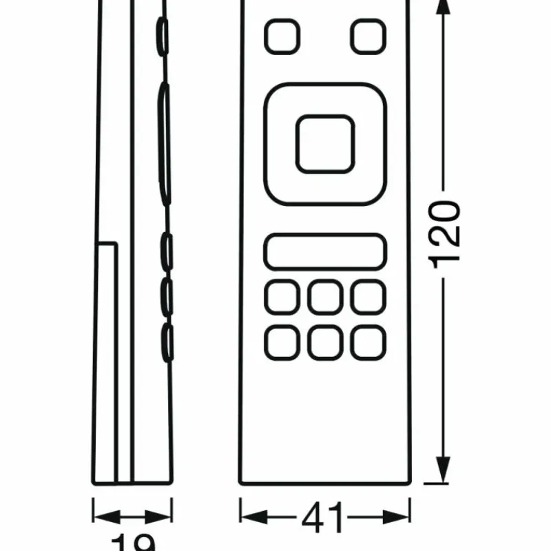 Luminaires Ledvance Télécommandes LEDVANCE Smart+ Blanc, Télécommandes