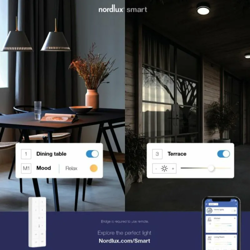Luminaires Nordlux Télécommandes Nordlux SMARTLIGHT Blanc
