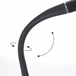 hofstein Toggerbo Lampe de bureau, Lampe à poser, Liseuse LED Noir, 1 lumière