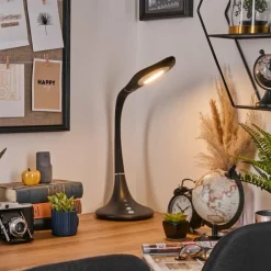 hofstein Toggerbo Lampe de bureau, Lampe à poser, Liseuse LED Noir, 1 lumière