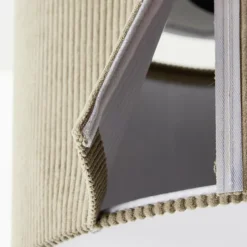 Lampes En Tissu-Luminaires Brilliant Tony Plafonnier Gris, 1 lumière