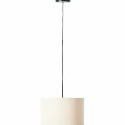 Lampes En Tissu-Luminaires Brilliant Tony Suspension Noir, 1 lumière
