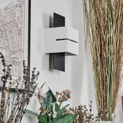 hofstein Tora Luminaire Up & Down, Applique murale LED Noir, 1 lumière