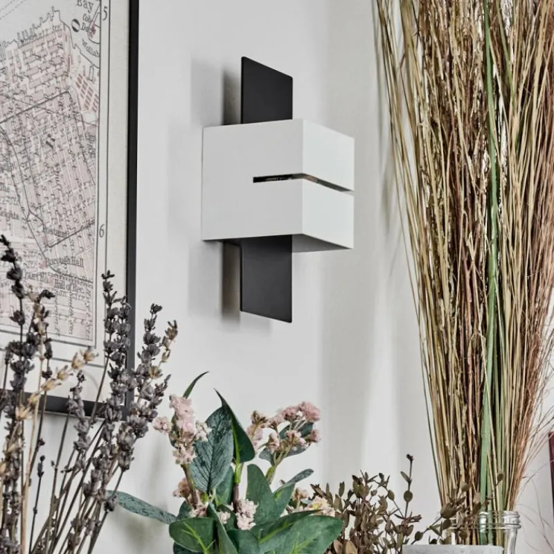 hofstein Tora Luminaire Up & Down, Applique murale LED Noir, 1 lumière