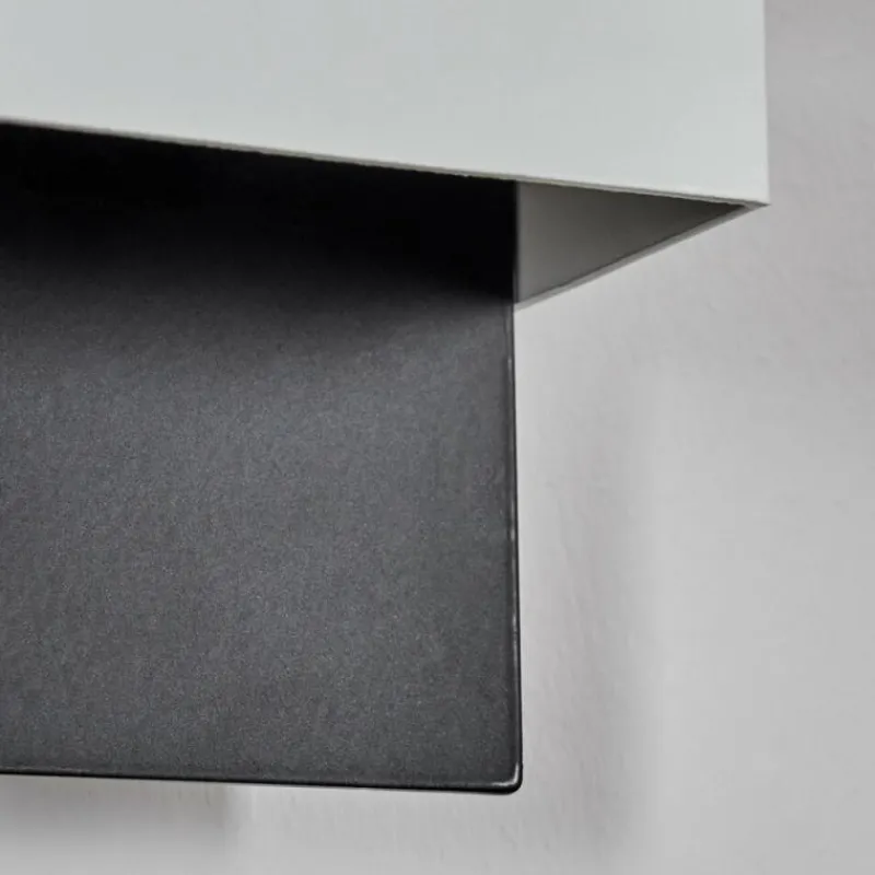 hofstein Tora Luminaire Up & Down, Applique murale LED Noir, 1 lumière