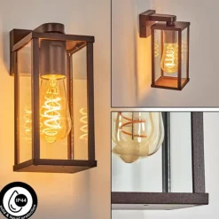 hofstein Tourega Lampe murale d´extérieur Rouille, 1 lumière