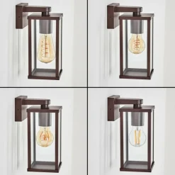 hofstein Tourega Lampe murale d´extérieur Rouille, 1 lumière