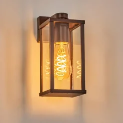 hofstein Tourega Lampe murale d´extérieur Rouille, 1 lumière