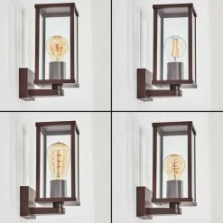 hofstein Tourega Lampe murale d´extérieur Rouille, 1 lumière