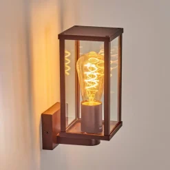 hofstein Tourega Lampe murale d´extérieur Rouille, 1 lumière