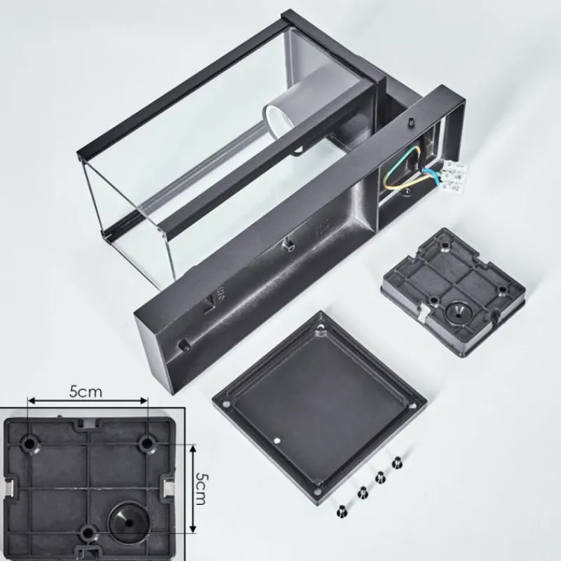 hofstein Tourega Lampe murale d´extérieur Noir, 1 lumière